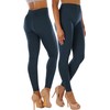 ToBeInStyle Women's Poly Blend Full Length Leggings - Char -