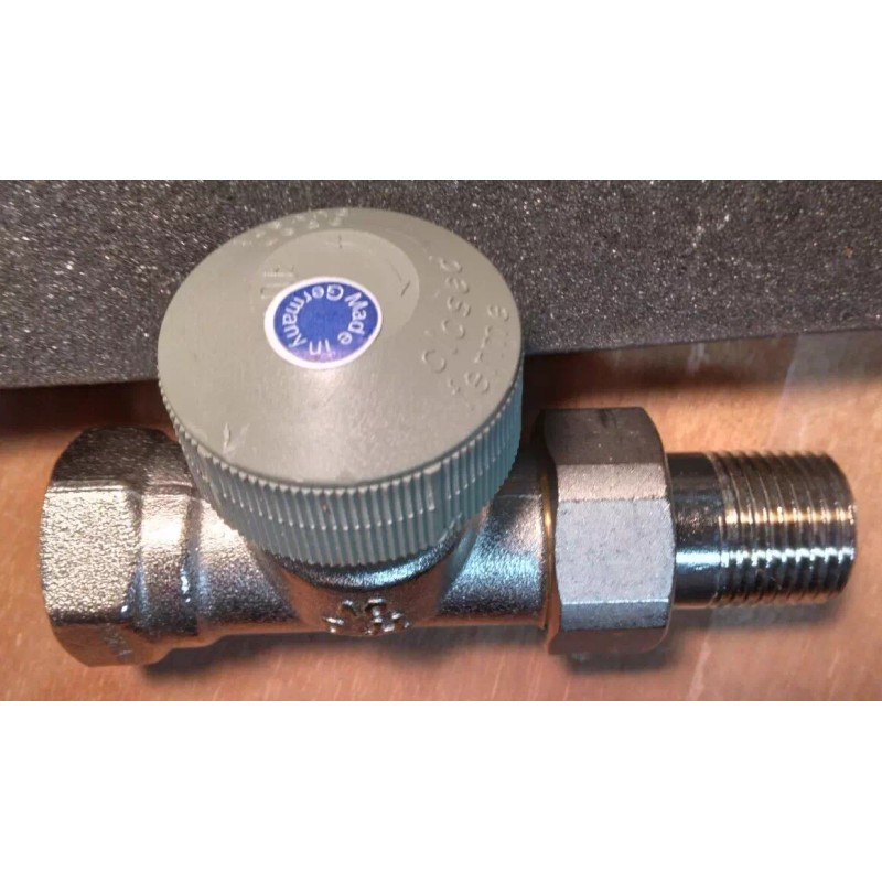 myson/runtal 1/2 INCH STRAIGHT RADIATOR VALVE