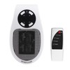 500W Household Mini Space Heater Plug In Portable Home Office