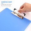 A4 Clipboard, Pack of 6, A4 Writing Case, Plastic Writing