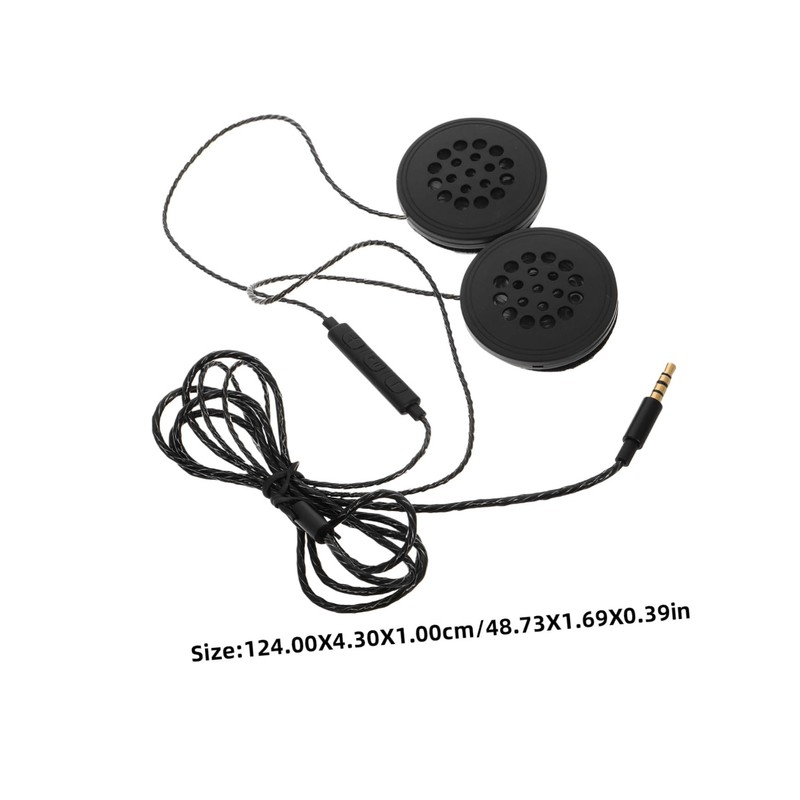 Mipcase High Fidelity Motorcycle Helmet Headset with Ergonomic Design Mic