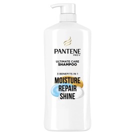 Pantene Pro-V Ultimate Care 3-in-1 Shampoo 38.2 fl oz Cleanse Condition Detangle