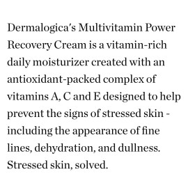 Dermalogica 🔥 Dermalogica 🔥 Multivitamin Power Recovery Cream  NIB 1.7oz REFIEF FOR STRESS