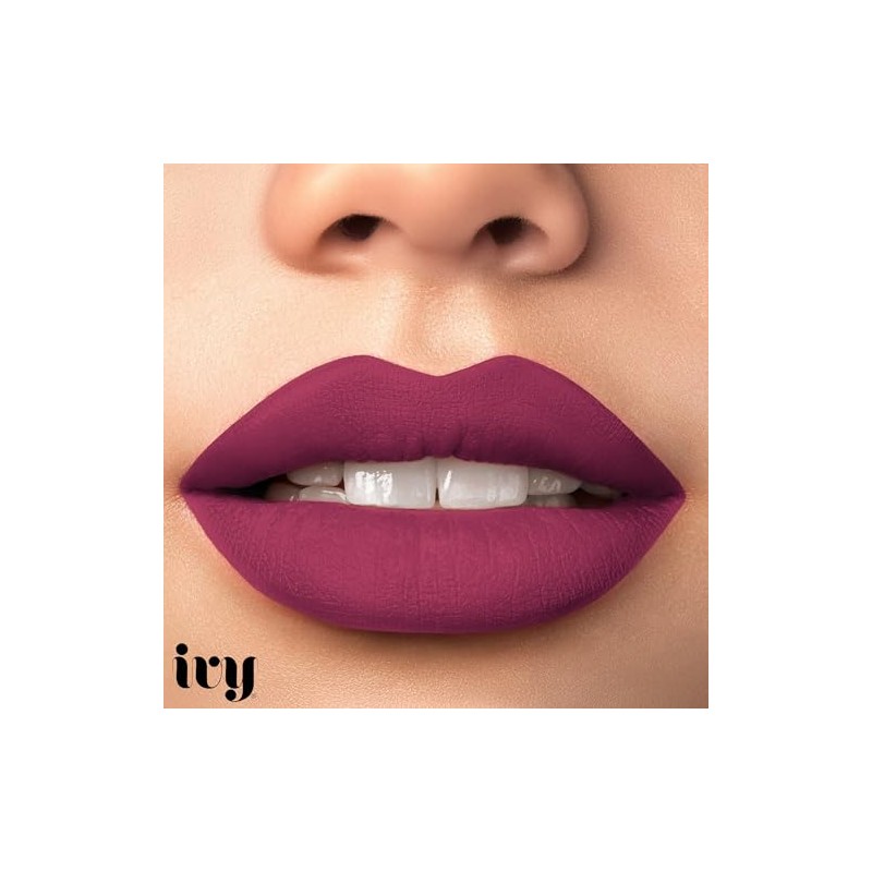 Labial Mate IVY de Larga Duracion - 15 Tonos disponibles