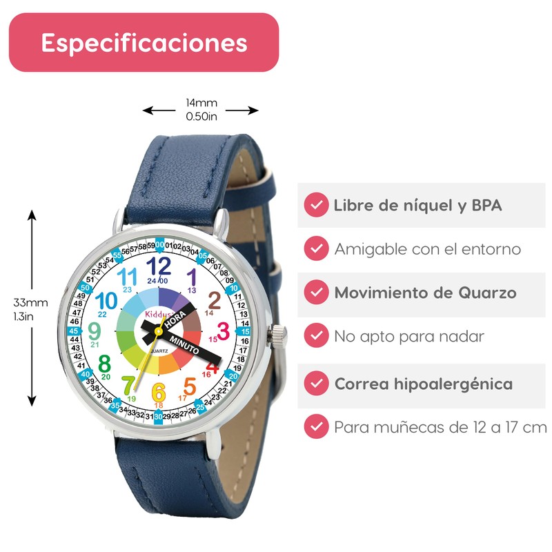 Kiddus Learning Watch for Kids Boys and Girls Analogue Watch