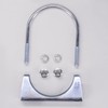 2 Piece Car Clamp M8 Pipe Clamp Ø52-80 mm Special