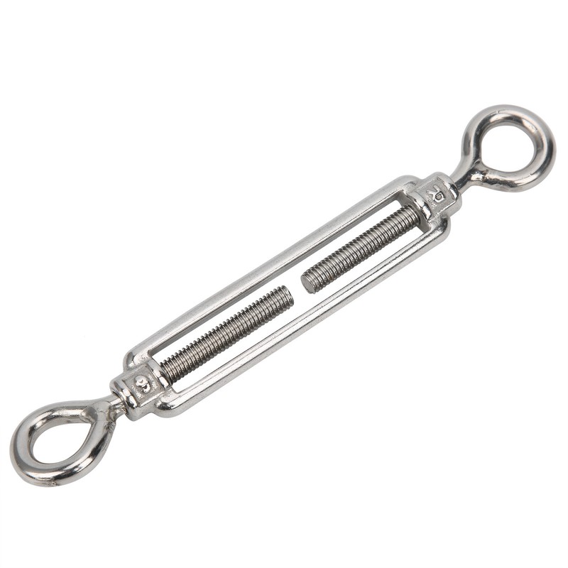 10pcs Eye and Eye Turnbuckle Wire Tensioner Strainer Stainless Steel
