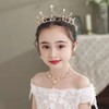 YOVEKAT Princess Crown Head Tiara Wedding Princess Princess Tiara (Gold)