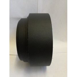 Leather Strap Cowhide Standard Genuine Leather Belt Leather Split Leather (4 cm x 135 cm, Black)