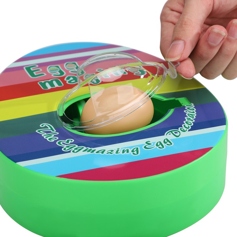 DIY Real Egg Doodle Toy Electric Easter Egg Painting Machine