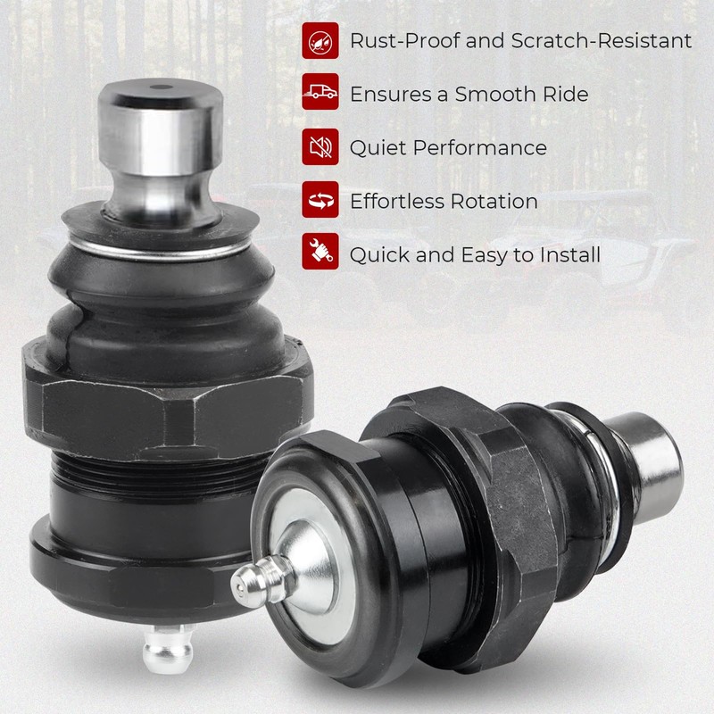 4PCS Pack Ball Joints Compatible with Polaris RZR XP 1000