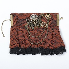 Blessume Victorian Steampunk Wrist Cuff Gear Bracelet one piece