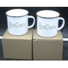 Rum Chata Set of 2: Rum Chata Copper, White Enamel