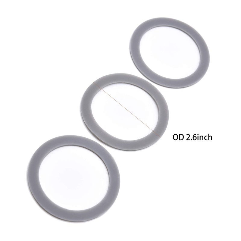 14291600 Blender Blade Cutter with 3 Rubber Seal Gasket Replacement