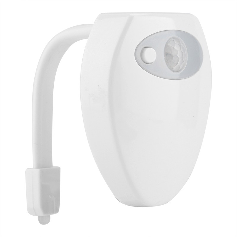 Rechargeable Toilet LED Motion Induction Bathroom Night Light Sensor with