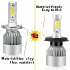 Bricologht 4x 5.75" Round LED Headlights Hi/Lo Beams For for