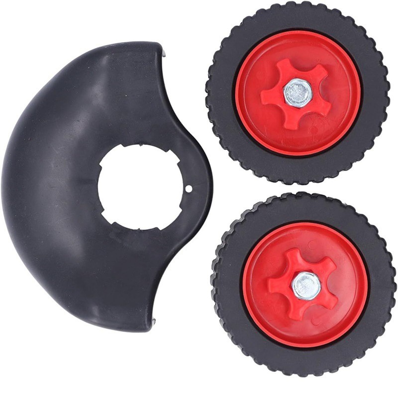 Weeding Trimmer Wheels,Lawn Mower Auxiliary Wheels | Adjustable Support Wheels