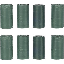 Flamingo Recycled Poco XL Green Waste Bags - A: 28 cm W: 35 cm, Pack of 120, Made of Recycled Plastic, Strong, Durable and Very Reliable