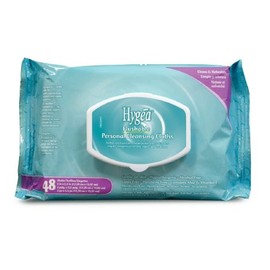 LOT OF 3 - Hygea Flushable Personal Cleansing Cloths 48 wipes each