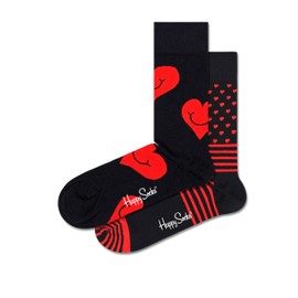 Happy Socks Gift box classic black and white socks XCBW09-9100 multicoloured, black/red