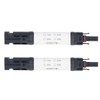 2Sets Solar PV Connectors Set IP68 Waterproof Anti UV 1000V