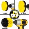 Drill Powered Rotary Scrub Brushes for Shower, Tub, Sink, Tile