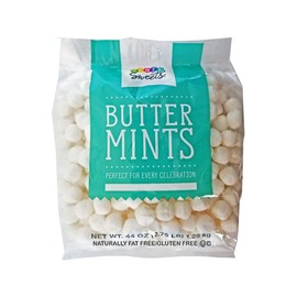 Party Sweets White Buttermints, 2.75 Pound, Appx. 350 pieces from Hospitality Mints