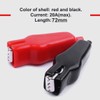 ATOPLEE 20PCS Alligator Clips Electrical,20A Insulated Spring Loaded Alligator Clamps,Truck