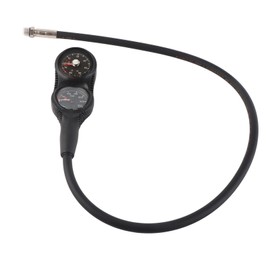Professional Scuba Diving 2 Gauges Pressure Gauge Dive Digital Depth Equipment