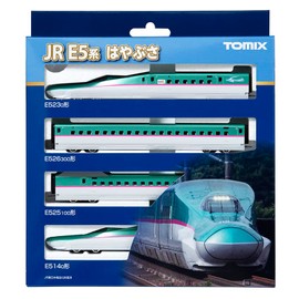 TOMIX 98497 N Gauge JR E5 Series Tohoku/Hokkaido Shinkansen Hayabusa Basic Set Railway Model Train