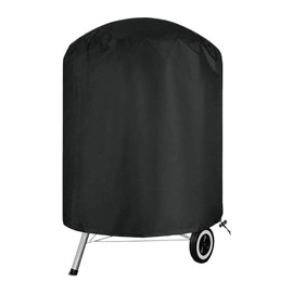 Grill Cover for Outdoors | Waterproof Charcoal Grill Cover | Black Oxford Fabric, Heavy Duty Oven Protector for Patio, Backyard, Camping, Picnic