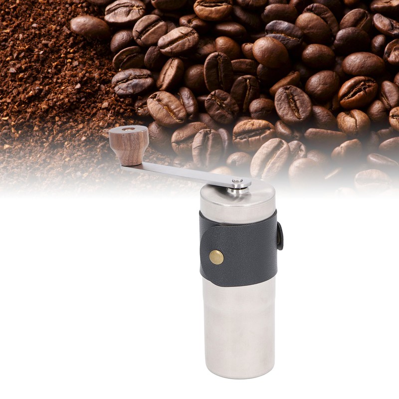 Manual Coffee Grinder Stainless Steel Portable Hand Coffee Bean Mill