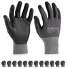 Cethona Safety Work Gloves MicroFoam Nitrile Coated - 6/12 Pairs,