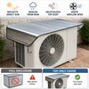 2 Pack Outdoor Air Conditioner Cover Waterproof Rainproof AC Unit