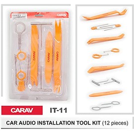Campervan It 11 Car Radio Installation Removal Tool Installation Kit (12 Pieces)