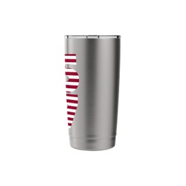 45 47 USA flag vintage 2024 American Flag Stainless Steel Insulated Tumbler