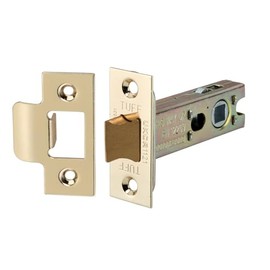 CE Certified 3” Heavy Duty Fire Rated Electro Brass Sprung Tubular Door Latch Lock 75mm – for Internal and External Doors 