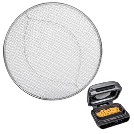 Stainless Steel Splatter Shield for Ninja Foodi Max AG551UK, Indoor Grill Accessories Reusable Ninja Air Fryer Accessories