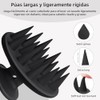 Set de 4 Cepillos Corporales de Silicona para Baño:Cepillo de