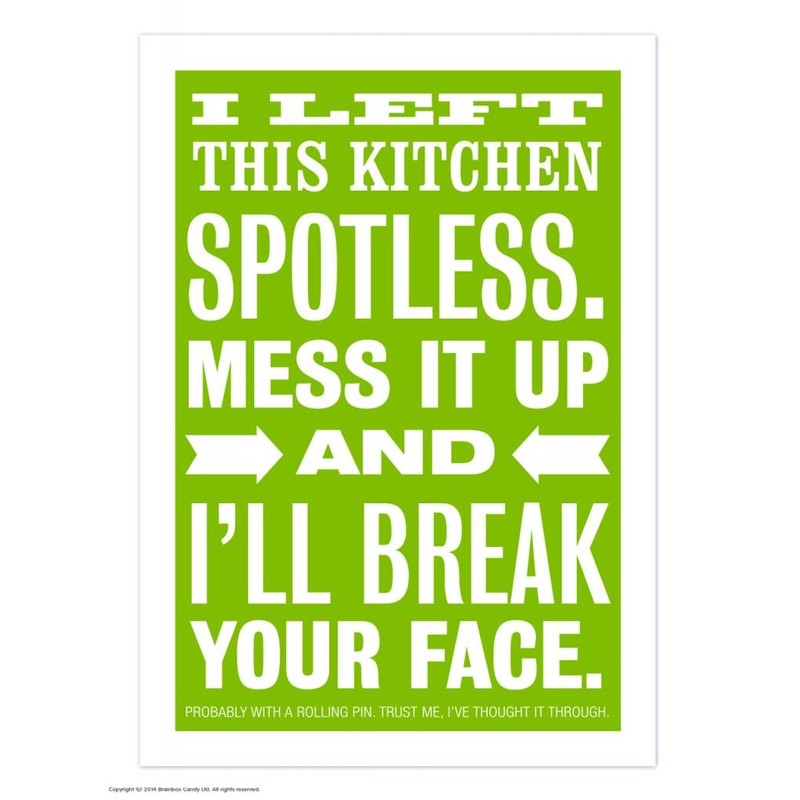 Spotless Kitchen Magnetic Notebook