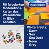 magnetoplan Rainbow Presentation Cards Set, Pack of 250, Presentation Cards