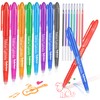 VOCIBO Erasable Ballpoint Pen Set (8 Pieces Erasable Ballpoint Pen