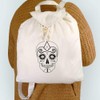 Azeeda 'Sugar Skull' Canvas Rucksack/Backpack (RK00001017)