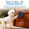 Soft Ring Blk Dog Bells to Go Outside - Wireless