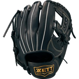 ZETT BJGB74430 Boys Baseball Soft Glove Soft Steer All-round Left Throw Black (1900) Size: M