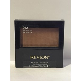 Revlon Powder Bronzer with Brush, 012 Bronzilla, 0.17oz (Single)