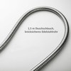 YOOZENA 1.5 m Stainless Steel Flexible Shower Hose, Shower Hose,