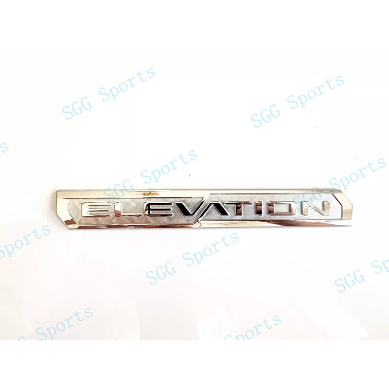 GMC 1PC Chrome Rear Tailgate Elevation Emblem Badge Fit 2023-2024