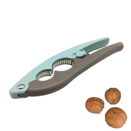 Multifunctional Nutcracker, Sturdy Stainless Steel Opener Tool with Non-Slip Handle for Walnuts Pecan Nut Hazelnuts Almonds Brazil Nuts
