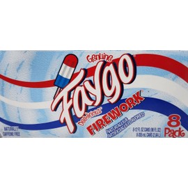 Faygo Firework 8 pack 12 oz cans soda pop soft drink